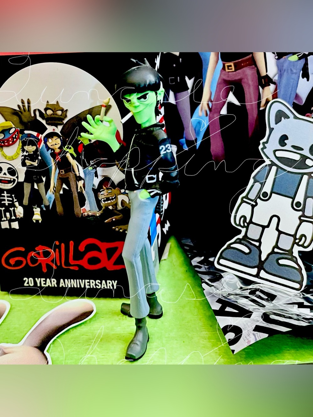 Superplastic x Gorillaz figurine Murdoc